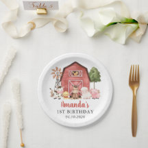 Farm Animals, Cute Animals, Barn, First Birthday