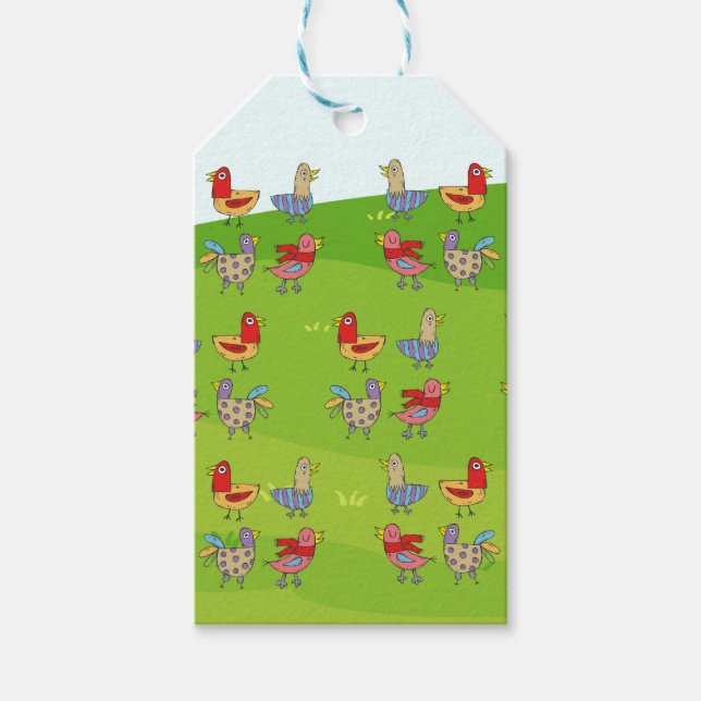 Farm Barn Birthday Party Gefallen Geschenkanhänger (Vorderseite)