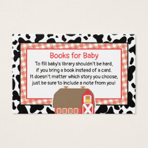 Farm Barnyard Animals Babydusche Bücher für Baby