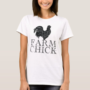 Farm Chick Women's Shirt - Country Life Lover T-Sh