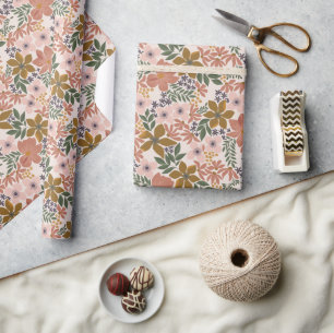 Farm Floral  Geschenkpapier