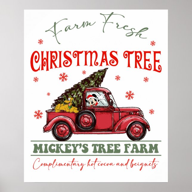 farm fresh christmas tree2 poster (Vorne)