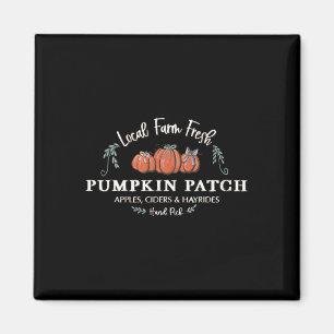 Farm Fresh Pumpkins Fun HerbstHalloween Thanksgiv Magnet