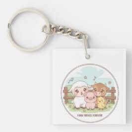 Farm friends forever - cute & cozy schlüsselanhänger