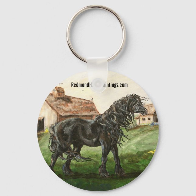 Farm Friesian Schlüsselanhänger (Vorderseite)