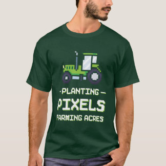 Farm Games Simulation Video Games Simulator Spaß T-Shirt