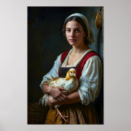 Farm Girl Poster