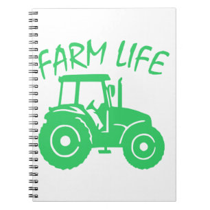 Farm Life Traktor #USAPatriotGraphics © Notizblock