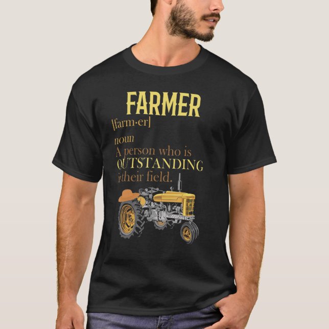 Farm "Planter-Stall-Rancher-Farme" T-Shirt (Vorderseite)