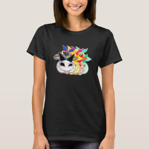 Farm Tier Niedlicher Bauer Frauen Mädchen Coole Ku T-Shirt