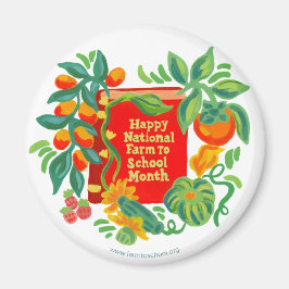 Farm to School Month Magnet