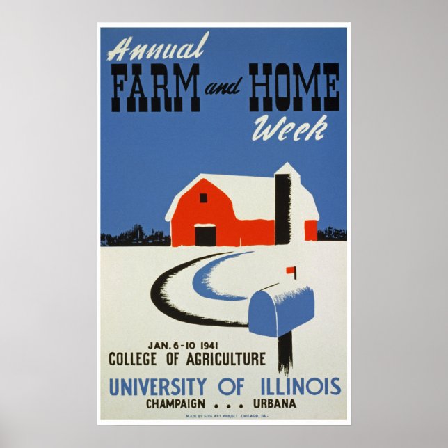 Farm & Zuhause Week Poster (Vorne)