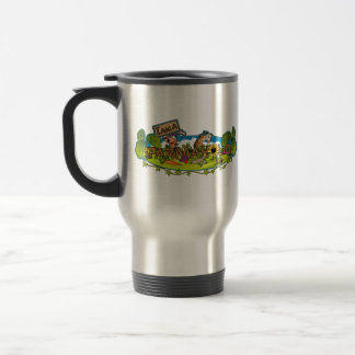 Farmaholic Logo-rostfreier Stahl-Reise-Tasse 15oz Reisebecher
