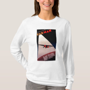 Farman Fluglinien Farman 300 Eindeckerpromo-Plakat T-Shirt