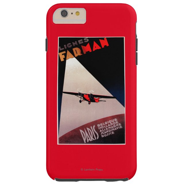 Farman Fluglinien Farman 300 Eindeckerpromo-Posten Case-Mate iPhone Hülle (Rückseite)