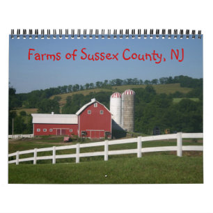 Farmen des Sussex County NJ Kalender 2013