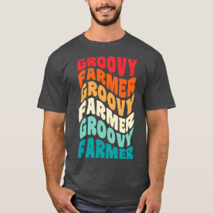 Farmer Vintage Retro 60er 70er 80er Vibes T-Shirt