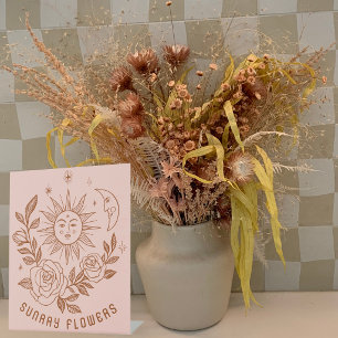 Farmers Market Florist Sun Moon Roses Magischer Bo Sockelschild