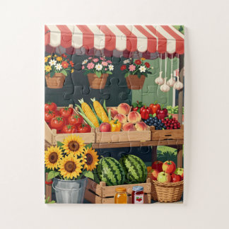 Farmers Market for Seniors 30 Large Piece