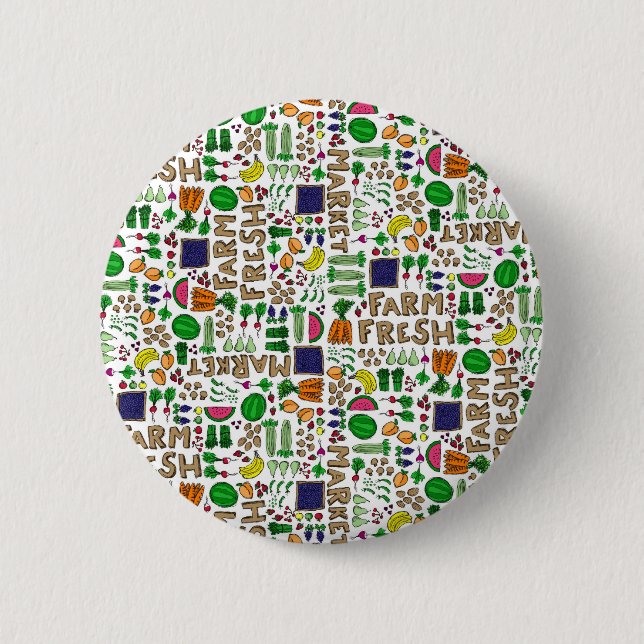 Farmer's Market Medley Button (Vorderseite)