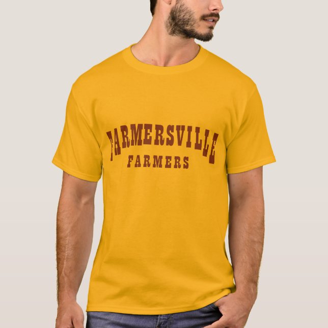 Farmersville Bauern T-Ball T - Shirt (Vorderseite)