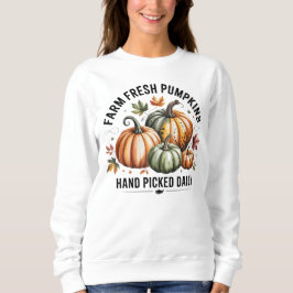 Farmfrische-Kürbis-Sweatshirt Sweatshirt