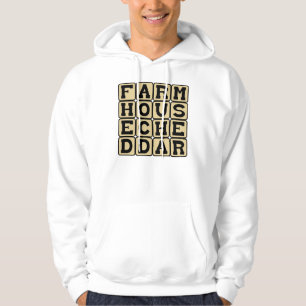 Farmhouse Cheddar, rustikaler Käse Hoodie