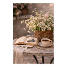 Farmhouse Couchtisch Stillleben Florale Wandkunst