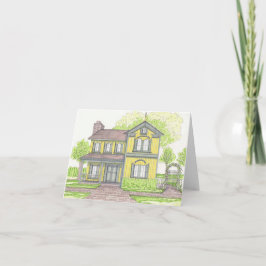 FarmHouse-Grußkarte Karte