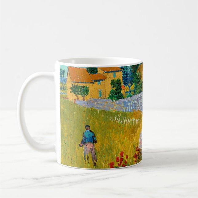 Farmhouse in Provence Van Gogh Kaffeetasse (Links)