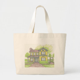 FarmHouse Jumbo Tote Bag Stoffbeutel