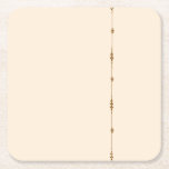 Farmhouse Kitchen Botanical Table Coaster Rechteckiger Pappuntersetzer<br><div class="desc">See other coordinating items for a mix and match set. Minimalist farmhouse kitchen coaster featuring a soft neutral cream background and a delicate vertical botanical motif. This elegant table accessory adds subtle rustic charm to coffee tables, dining tables, and kitchen decor. Perfect for farmhouse homes, cottage core kitchens, and neutral...</div>