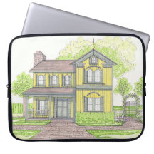 FarmHouse Laptop Case