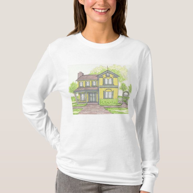 FarmHouse Long Sleeve Tshirt (Vorderseite)