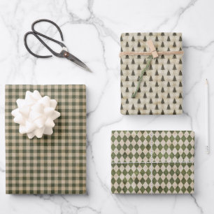 Farmhouse moderne Feuilles en papier d'enveloppeme