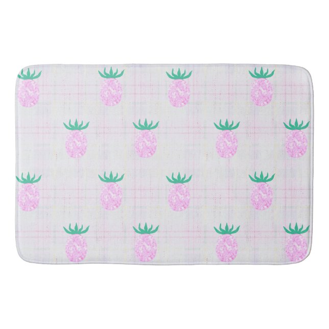 Farmhouse Pineapples Badematte (Vorderseite)