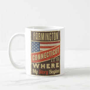 Farmington Connecticut Kaffeetasse