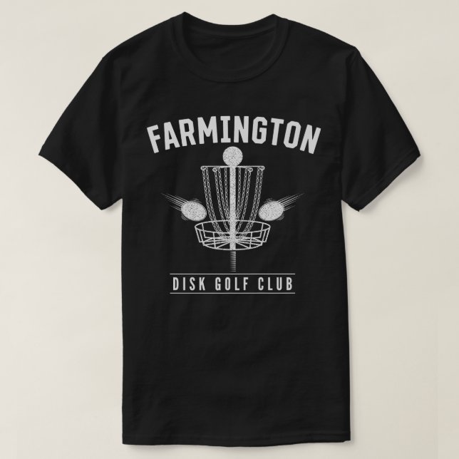 Farmington Disk Golf Club Golfer New Mexico Disk G T-Shirt (Design vorne)