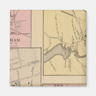 Farmington, Gorham, Yarmouth, Bridgton Map Magnet