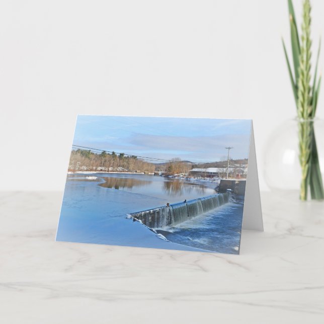 Farmington River Notecard Karte (Vorderseite)