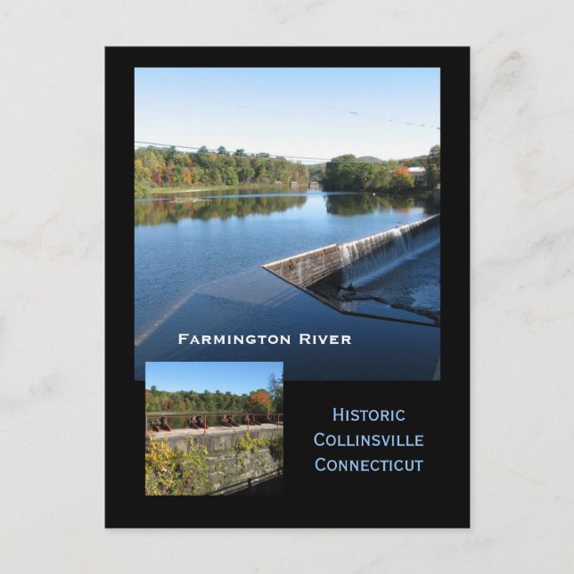 Farmington River Views Postkarte (Vorderseite)