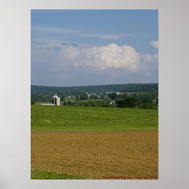 Farmlands of the Amish Country Poster (Vorne)