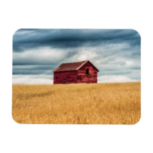 Farms Old Red Barn Magnet