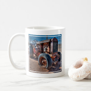Farms Rusty Antique Tractor Kaffeetasse
