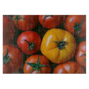 Farms Shiny Red & Yellow Tomatoes Schneidebrett