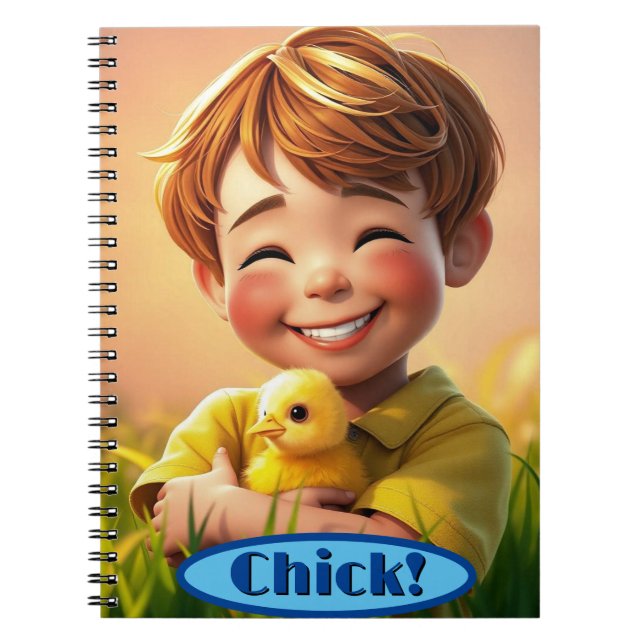 Farmyard Chums Chick-Notebook Notizblock (Vorderseite)