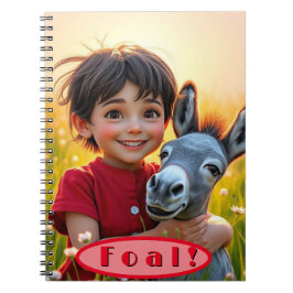 Farmyard Chums Foal Notebook Notizblock