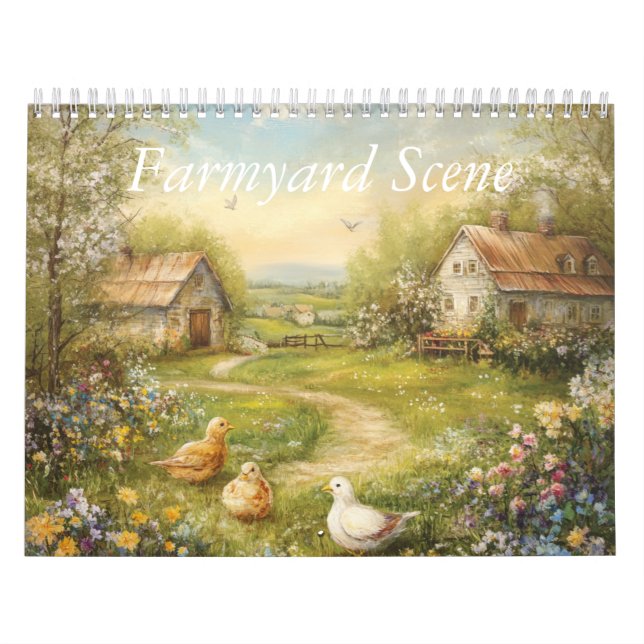 Farmyard Scene Kalender (Titelbild)
