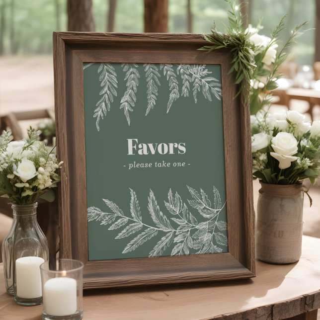 Farn Botanisches Brause- oder Hochzeitsgunstzeiche Poster (Von Creator hochgeladen)