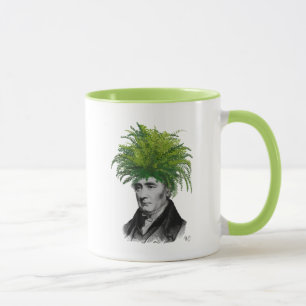 Farn-HauptPflanzen-Kopf Tasse